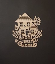 MDF Home Sweet Home Sign