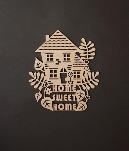 Mdf home sweet - sweet,