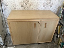 Horn Sewing Machine Cabinet