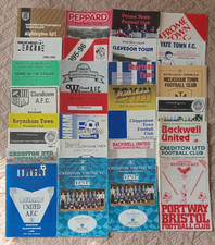 Job Lot Collection of 30 English Non-League Football Programmes