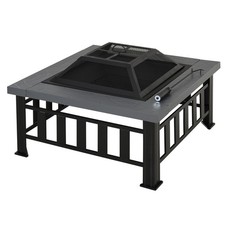 Outsunny Metal Large Firepit