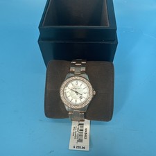 Michael Kors MK5403 Rose Gold Plated Stainless Steel Women's Watch Quartz AS IS