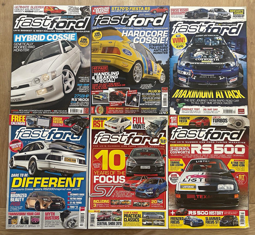 Fast ford magazine bundle - fast, 6