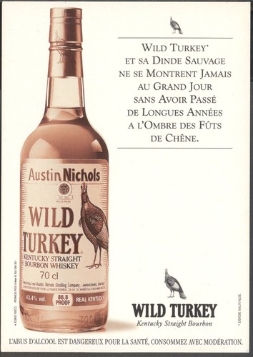 French promo postcard wild - french,
