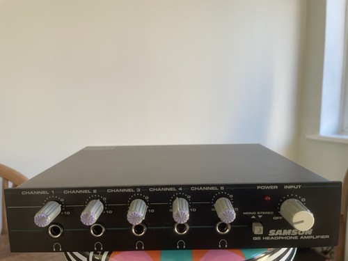 Samson headphone amplifier - samson,
