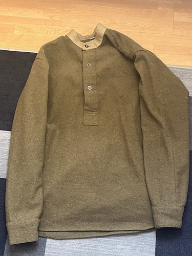 Ww2 british collarless shirt - british,