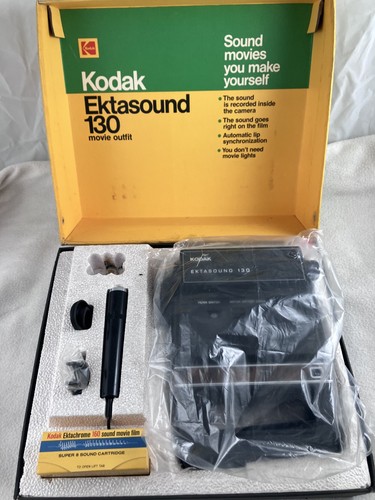 Kodak ektasound 130 movie film - kodak,