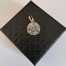 Lovely PANDORA Cherry Blossom Medallion Charm Sterling silver