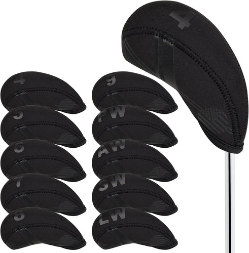 Golf iron head covers 10pcs - iron,