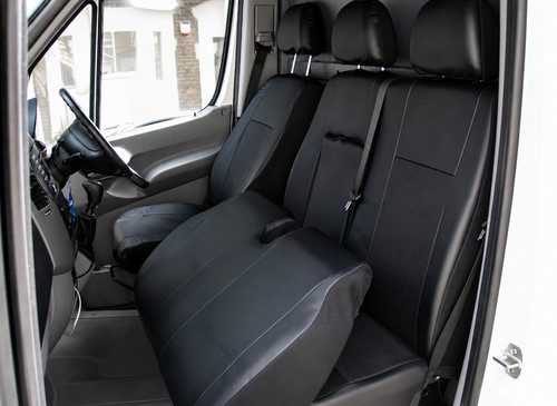 Leather look tailored - tailored, van