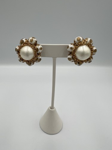 Vintage 1980s faux - faux, gold