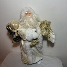 Santa Claus Father Christmas Ornament Free Standing 17”