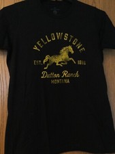 Yellowstone  - Dutton Ranch, Montana - 2022 Black Shirt - Paramount - XL