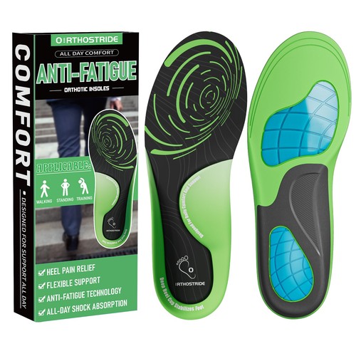 Work comfort orthotic insoles - comfort,