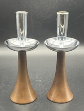 Vintage Wood & Chrome