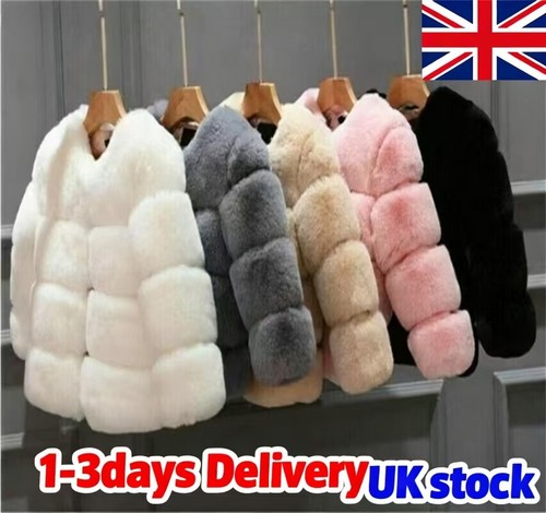 Kids girls baby faux - uk,