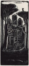 Stefan Mrozewski (1894-1975) - Woodcut Signed In Pencil - Amsterdam 1933