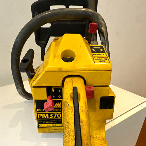 Vintage mcculloch pm370 petrol - vintage,
