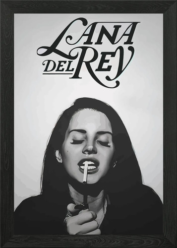 Lana del rey portrait framed - lana,