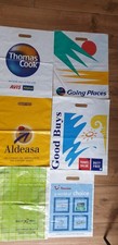 Tracel collection used plastic carrier bags