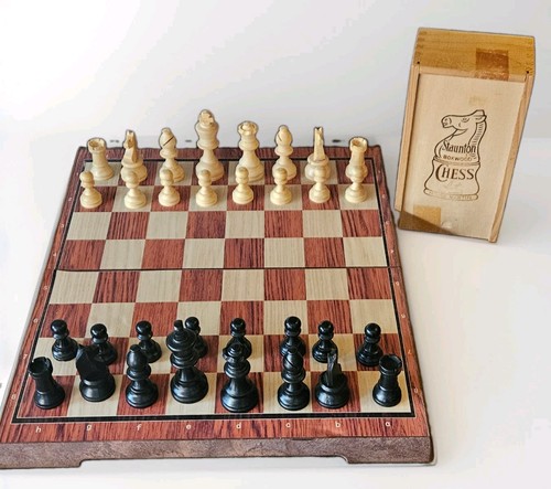 Vintage staunton chess - vintage,