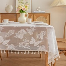 Lace Tablecloth with Tassels