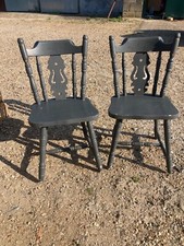 Grey Painted Solid Wooden