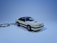 keychain '79 MUSTANG GT   1979 fox body mustang ex police car   key chain