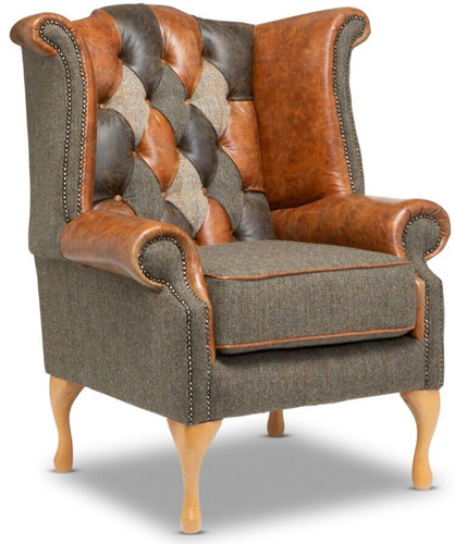 Chesterfield highback chair - highback,