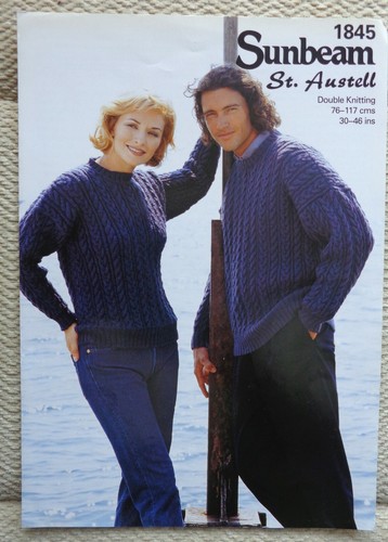 Sunbeam knitting pattern 1845 - knitting,