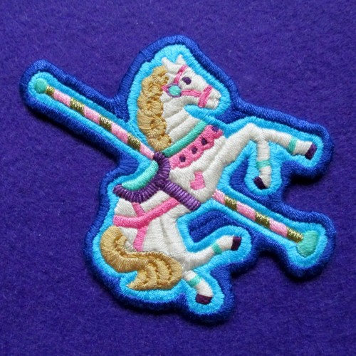 Carousel horse handmade sew - carousel,