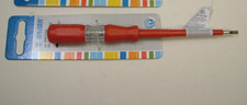 Mains tester screwdriver large neon European made best quality VDE certificated