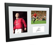 Signed Eric Cantona Manchester