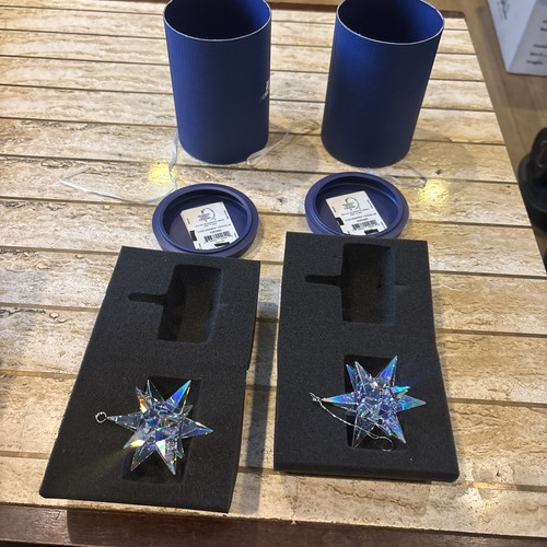 Swarovski star christmas - 2, pc