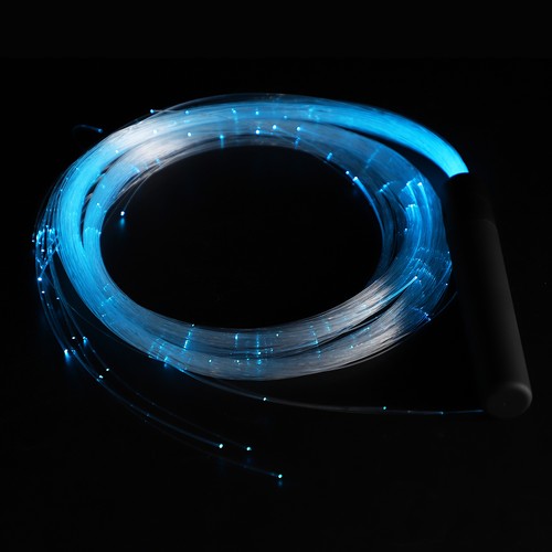 Led fiber optic whip dance - whip, 6ft