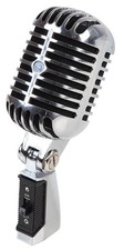50s Style Microphone Chrome