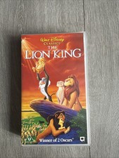  Vintage The Lion King VHS