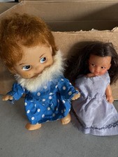 1960s Generic Plastic Small Doll 5/3 Inches