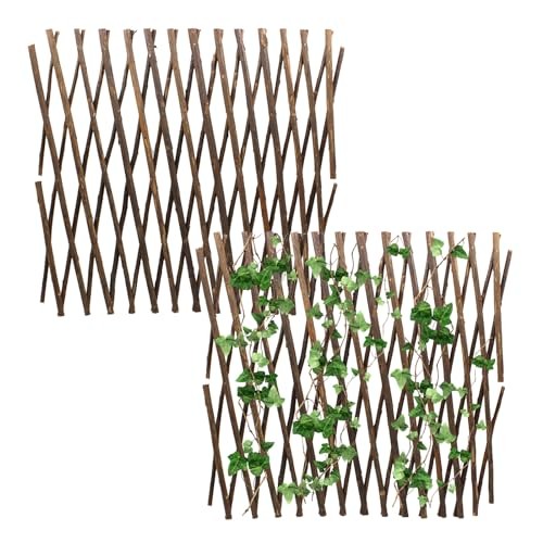 2pcs wood lattice - fence, panels