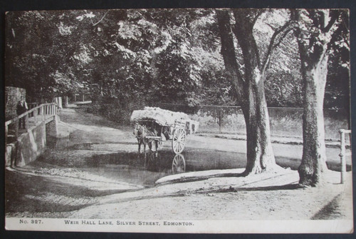 1904 real photo style - p/c, weir