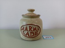 Vintage Presingoll Marmalade Jar Pot Lidded Tremar Pottery #393