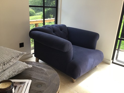 Loaf dixie linen - linen, armchair