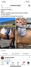 ryders working hinter saddle