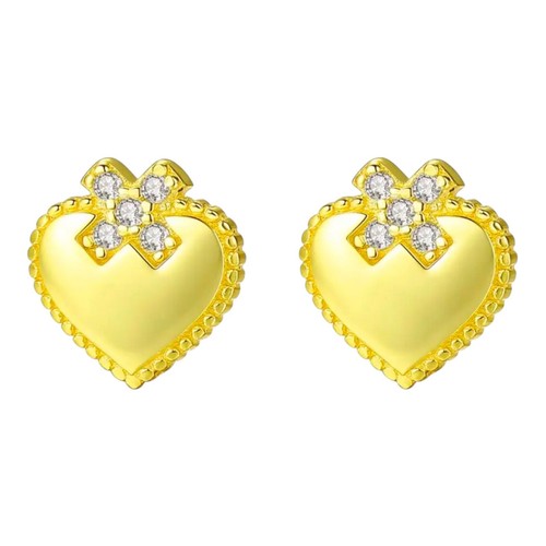 Heart shaped cubic zirconia - heart,