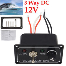 3 Way Bilge Pump Switch Panel