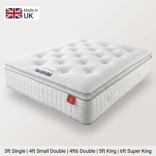 Pillow foam 1000 pocket sprung - foam,