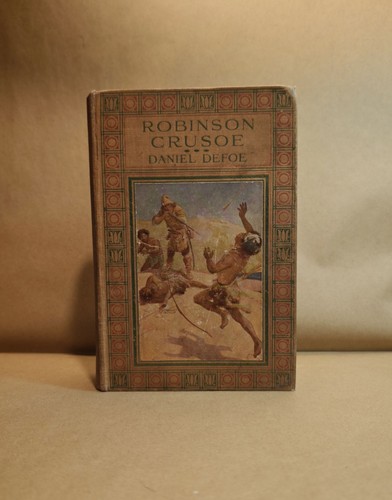 Vintage robinson crusoe book - vintage,