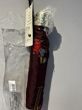 Radley Bellboy Telescopic Umbrella In Dark Cherry New