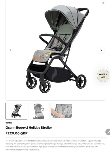 Osann boogy holiday stroller - osann,
