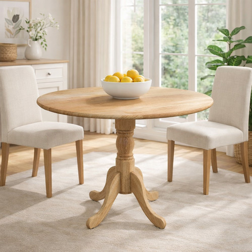 Round dining table - dining, 100cm